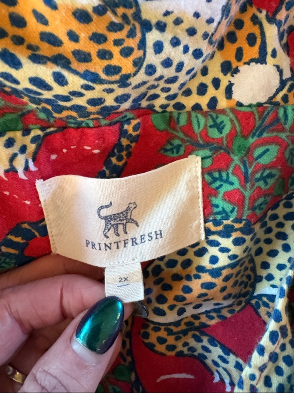 Printfresh Bagheera Leopard Pajama Sets Bundle size  2X | Organic Cotton 2 PAIRS - Picture 5 of 11